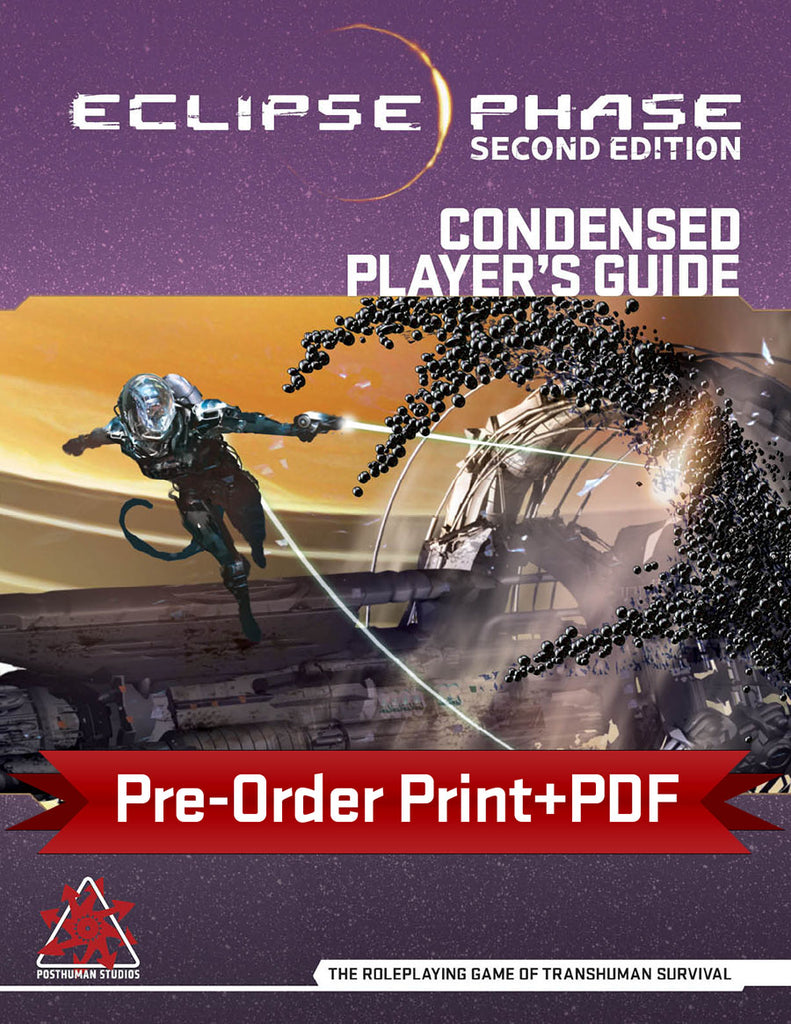 Pre-Order Eclipse Phase Condensed Player's Guide