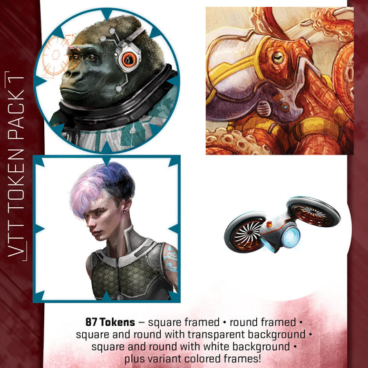 Eclipse Phase Eclipse Phase VTT Token Pack 1 [Digital]