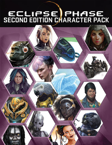 Eclipse Phase Second Edition Character Pack