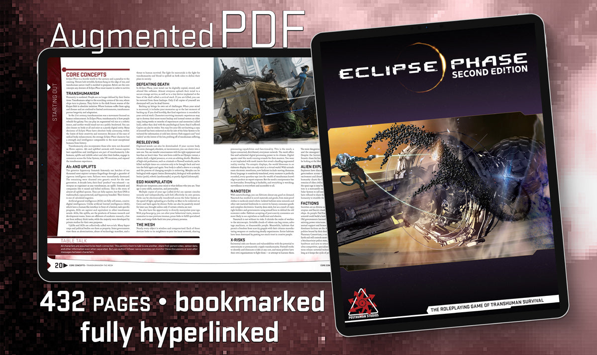 Eclipse Phase Second Edition [Print]