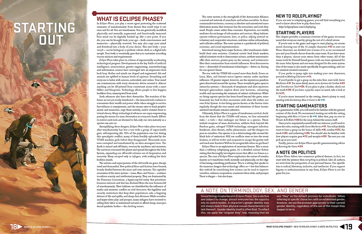 Eclipse Phase Second Edition [Print]